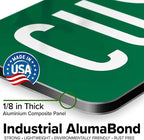 Custom Street Sign, Road - Address Sign, 8 Colors, Reflective Option, Mounting Options, 8x32 Inch, Thick Rust-Free AlumaBond, USA Made by My Sign Center, (Classic)…