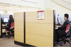 Source One LLC Clear Acrylic Cubicle Sign Holder, Name Plates, & File Holders
