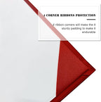 Diploma Cover 8.5” x11” Diploma Holder of Graduation Leatherette Padded Certificate（Tent Style),40-Pack