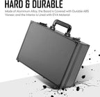 MewVeer Top Loader Case, Trading Card Storage Box with Key Lock for Sports Cards, Trading Cards, Hard Case Holds 600+ Top Loaders or 130+ 35pt One Touch