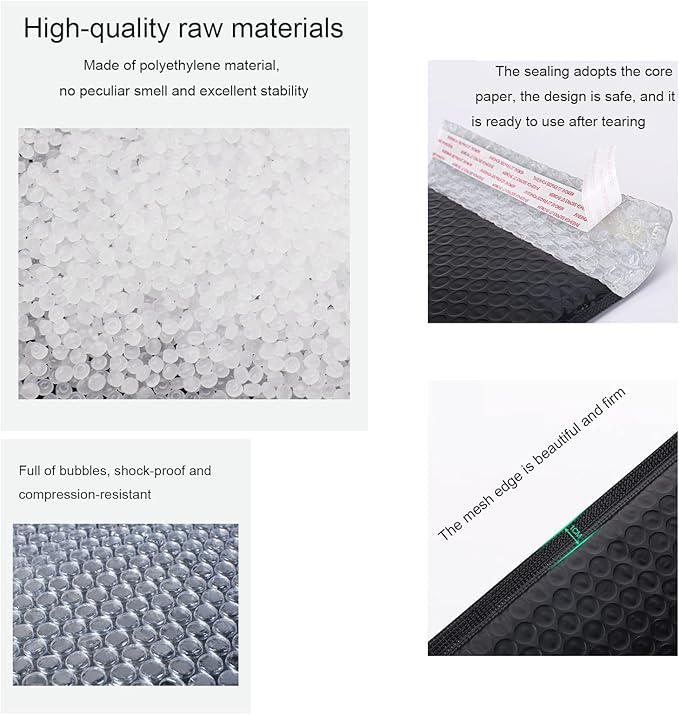 Bubble Mailers MEIANJU 13x10 inch Bubble Mailer Packaging Mailing Envelope Bags Shipping Bag Bulk Seal Package Mail Packing Business Supplies,Blue 25-Pack