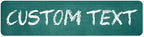 Custom Sign, Custom Street Sign, 11 Font Colors, 13 Font Styles, 4 Hole Options, 22 Sizes, 12x48 Inches, Rust Free DiBound, Fade Resistant, Made in USA by My Sign Center (Chalkboard Green)