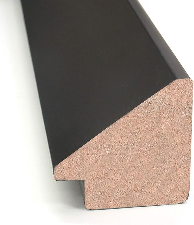 Amanti Art Natural Cork Board for Wall, 14x20 Vision Board with Black Wood Frame, Small Corkboard Office Decor for Home Organization, Modern Corkboard Pinboard to Display Items for Home Organization