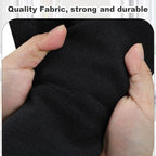 Graciadeco Medium 15" 21 Quart Collapsible Stackable Storage Bins with Lids, 3 Packs Black Foldable Fabric Closet Boxes Heavy-duty Lidded Linen Cube Basket Container Organizer and Storage for Bedroom