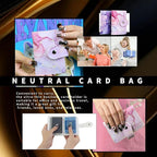 PRIVILLA 2 Pcs Credit Card Holder and business card holder，Sd Card Holder Each Has 26 Card Organizers, 2024 New Credit Card Holders book for Men and Women.