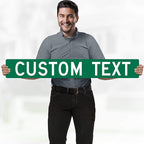 Custom Street Sign, Road Sign, Address Sign, 8 Colors, Reflective Option, Mounting Options, 6x42 Inch, Thick Rust-Free AlumaBond, USA Made by My Sign Center, (Classic)…