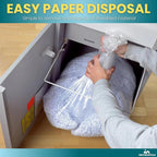 1InTheOffice Shredder Bags 15.8 Gallon, Paper Shredder Waste bags 15.8 Gal., 50/Box