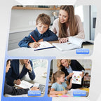 WritePads Legal Pad 8.5 x 11 Note Pad, Wide Ruled Writing Pad, White Paper, 6-Pack, 50 Sheets Per Pad, Micro-Perforated Notepad, Office Supplies (KSU-8331) - Made in the USA