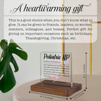 Pediatric Nurse Practitioner Gift Desk Sign, Funny Appreciation Plaque for Pediatric NP, Thank You Gift for Kids’ Clinic Nurses, Office Decor for Women Men PA056