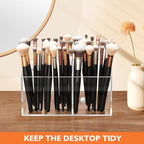 Ameceres Magnetic Pen Holder Classroom Organization Acrylic Marker Holder for Whiteboard Refrigerator Locker Accessories Pencil Dry Erase Marker Basket (2 Compartments * 1)