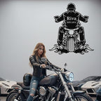 Custom Motorcycle Metal Signs Personalized Biker Name Sign Custom Garage Decor Motorbikes Wall Art Decor Motorcycle Sign Men Room Decorate Gifts for Men Husband Rider