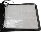 Ursae Minoris 3 D-Ring Large Format Zipper Binder for Up to 600 Sports/Trading Cards - Dark Gray
