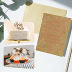 Heavy Weight 110lb Cardstock Brown Printer Paper, Goefun 100 Sheets Brown Cardstock 8.5 x 11 300 GSM for Invitations, Menus, Poster, DIY Card