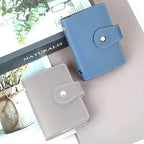 PRIVILLA 2 Pcs Credit Card Holder and business card holder，Sd Card Holder Each Has 26 Card Organizers, 2024 New Credit Card Holders book for Men and Women.