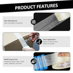 Ealyder Tape 2 Inch x 30 Yards Transparent Reinforced Fiberglass Tape – 5.5 Mil Filament Strapping Tape, Adhesive Heavy Duty