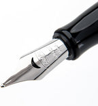 Conklin Duragraph Fountain Pen Ice Blue - Broad Nib, Elegant Writing Instrument with Cool Blue Finish