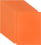 Guakicae 32 Sheets Orange Cardstock 8.5 x 11 for Halloween, 80lb Premium Pumpkin Color Card Stock for DIY Card Making, Halloween Decorations, School Scrapbooking, Memos