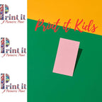 PrintIt Colors Multipurpose Paper, 20 lbs., 8.5" x 11", 500 Sheets/Ream – Premium Colored Copy Paper for Printing, School, and Office Use (Pink)