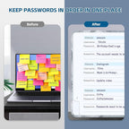 MOSA BEAR Password Keeper Book with Alphabetical Tabs，4.3"x5.7" Small Password Books for Seniors Password Notebook for Internet Website Address Log in Detail(NZQL)