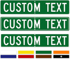 Custom Street Sign, Road & Address Sign, 8 Colors, Reflective Option, Mounting Options, 6x30 Inch, Thick Rust-Free AlumaBond, USA Made by My Sign Center, (Classic)…