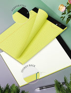 24 Pack Yellow Legal Pads 8.5 x 11 Letter Size Lined Writing Note Pads Yellow Paper Pads 8.5 x 11 College Ruled Legal Pad Writing Paper Tablets 8.5 x 11 Pads 30 Sheets Per Yellow Lined Legal Notepads
