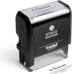 The Duncans Personalized Self-Inking Address Stamp | Envelope Return Address Stamp for Couples and Families | Custom Rubber Address Stamp (Large)