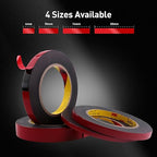 Automotive Acrylic Plus Attachment Tape 0.24" x 18Ft Made of 3M Double Sided Tape PT1100 Heavy Duty for Moldings Claddings Panels Pads and Other Car Automotive Applications