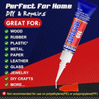 48 x 3g Super Glue Gel, Fast Strong Adhesive, Strong Cyanoacrylate (CA) Glue for Plastic, Metal, Ceramic, Leather, Wood, DIY Crafts and More – Quick Dry, Thick Formula, All-Purpose Instant Bond