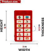 Tiny Talker Too - Special Supplies AAC Communication Device for Non-Verbal | Ideal for Children, Adults, Caregivers and Aid for Stroke Victims | Communication Board | Acc Device for Autism - 12 Button