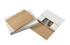 Tape Logic TLM12122BF Easy-Fold Mailers, 12 1/2" x 12 1/2" x 2", White (Pack of 50)