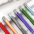 HH-STUDIO CUSTOM Promotional Items With Your Logo - 50 Pack Personalized Pens - Engraved Ballpoint Pens