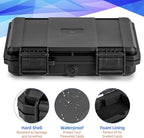 MewVeer Graded Card Case, Trading Card Storage Box, Top Loader Storage Cases with Padlock Hole, Hard Cards Boxes for Sports Cards Hold up to 3 PSA