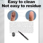 Fingerprint Ink Pad,Black Thumbprint Ink Pad for Notary Supplies Portable Fingerprint Kit for Identification Security ID Fingerprint Cards Law Enforcement Fingerprint Stamp Ink Pad