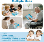 Joyreal AAC Device for Autism, Non Verbal Communication Tools for Speech Therapy & Stroke Rehab. Speech Communication Tablet, Autism Talking Aids with 8 Programmable Buttons (Blue)