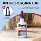 CYAFIXED Professional Grade Cyanoacrylate Super Glue, Super Thin Viscosity CA Glue for Woodworking, 2 oz. (56.8 Grams) - Instant Adhesive for Woodturning, Pen Turning, Finish & Hobby
