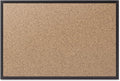 Quartet Cork Board, Bulletin Board, 5' x 3' Corkboard, Black Frame (2305B)
