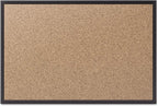 Quartet Cork Board, Bulletin Board, 5' x 3' Corkboard, Black Frame (2305B)