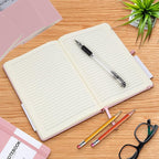 LYDTICK 20 Pack Journals for Writing College Ruled Notebooks Journal in Bulk, Hardcover Notebooks (200Pages) for Note Talking, Lined Bullet Journals for Home School Office, 5.7"x8.4", Pink