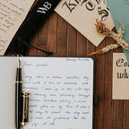 Wordsworth & Black Fountain Pen Set, 18K Gilded Extra Fine Nib, Includes 24 Pack Ink Cartridges, Ink Refill Converter & Gift Pouch, Gold Finish, Calligraphy, [Black Gold], Perfect for Men & Women