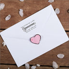 PrettySweetParty Self Inking Return Address Stamp - Custom 4 Line Personalized Address Stamp for Envelopes, Wedding Invitations, Business, Mailing Labels (Harrison)