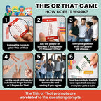 400 Conversation Cards for Coworkers – Two Fun Teambuilding Games for Work – 2.5" x 1.75" Icebreaker Question Cards to Get to Know Your Colleagues and Improve Team Dynamics