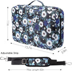 YOUSHARES Big Capacity Colored Pencil Case - 480 Slots large Pen Case Organizer with Multilayer Holder for Prismacolor Colored Pencils & Gel Pen (Silver Lotus)