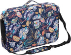 YOUSHARES Big Capacity Colored Pencil Case - 480 Slots large Pen Case Organizer with Multilayer Holder for Prismacolor Colored Pencils & Gel Pen (Retro Flower)