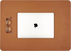 ANECDOTE Vegan Leather Desk Pad - 23.6"x17" Desk Mat for Your Office. This Quality Large Mouse Pad has Chic Elegance, Professional Look & Satisfying Touch - The Perfect Leather Mouse Pad for You!