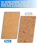 Mifuro 2 Pack 28"x26" Enclosed Bulletin Board, Lockable Weather-Resistant Aluminum Cork Noticeboard for School & Office, Silver Frame w/Cork