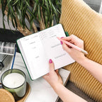 Clever Fox Self-Care Journal Pocket – Daily Reflection Notebook – Mental Health & Personal Development Planner, Meditation & Mood Log (Forest Green)