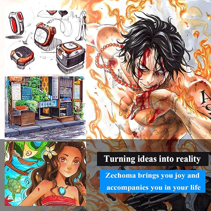 262 Colors Alcohol Markers Artist Drawing Art Dual Tip Markers Perfect for Kids Boys Girls Students Adult