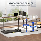 FLEXISPOT L Shaped Standing Desk, 63 x 47 Inch Electric Height Adjustable Corner Desk, Sit Stand Computer Workstation, Preset Controller, Home Office, Black Frame with Rustic Brown Top, Black Drawer