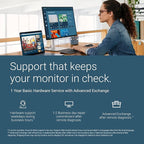 Dell S2725DS Monitor - 27 Inch, QHD (2560x1440) Display, 100Hz refresh rate, 1500:1 contrast ratio, TÜV Rheinland Eye comfort 4 Star,Integrated 2x5W speaker, Height/Tilt/Swivel/Pivot- Ash White color