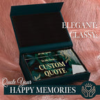 Custom Acrylic Sign Personalized, Custom Desk Name Plate, 18 Styles, (5"x7"), With Gift Box, USA Made by Acryluxe. (Luxurious)